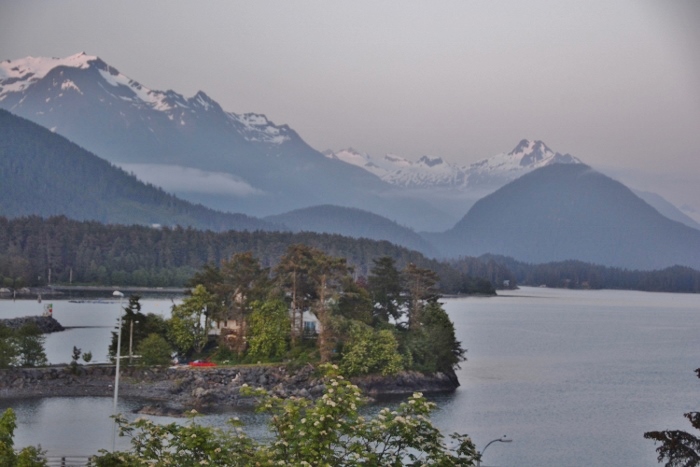 house on island near Sitka